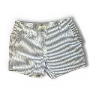 Vineyard Vines Blue and White Striped Shorts Size 2